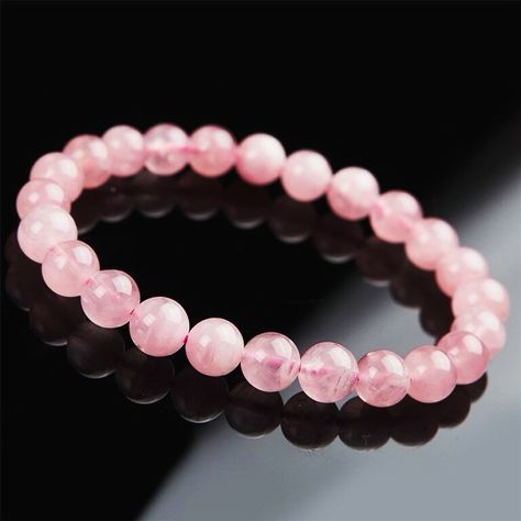 Rose Quartz Bead Bracelet – Love, Harmony &amp; Emotional Healing