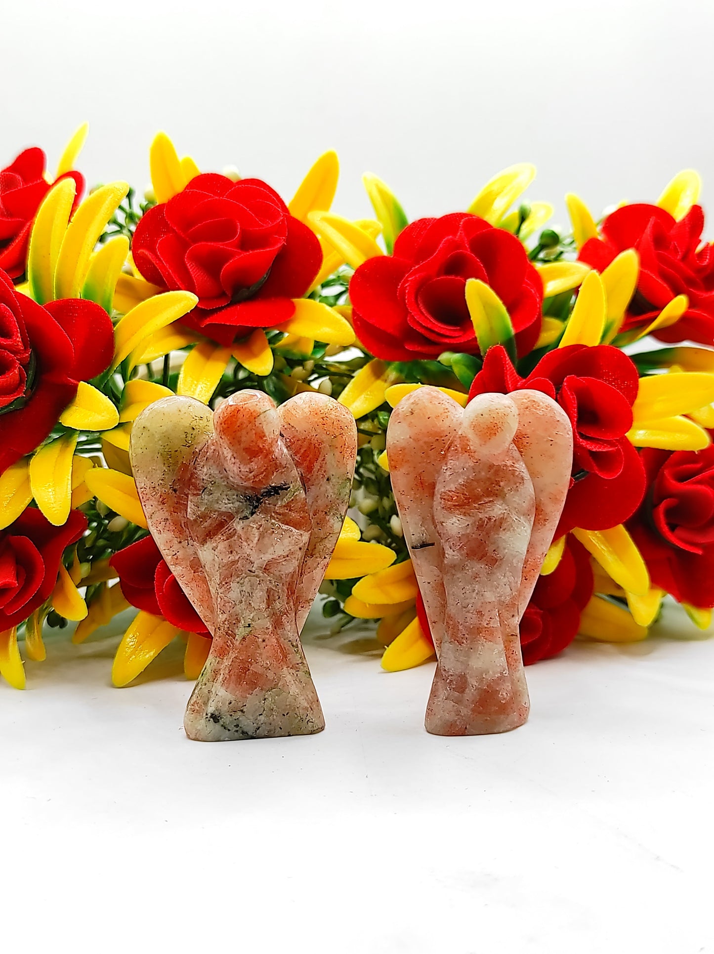 Sunstone Angel 2 Inches, Guardian Angels-Pack Of 1 with Velvet Pouch