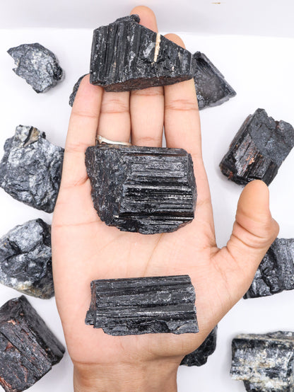 Raw Black Tourmaline Natural Black Tourmaline