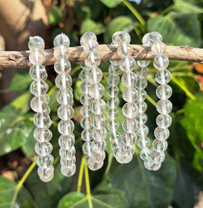 Quartz Crystal Beads Bracelet