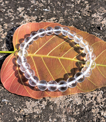 Quartz Crystal Beads Bracelet