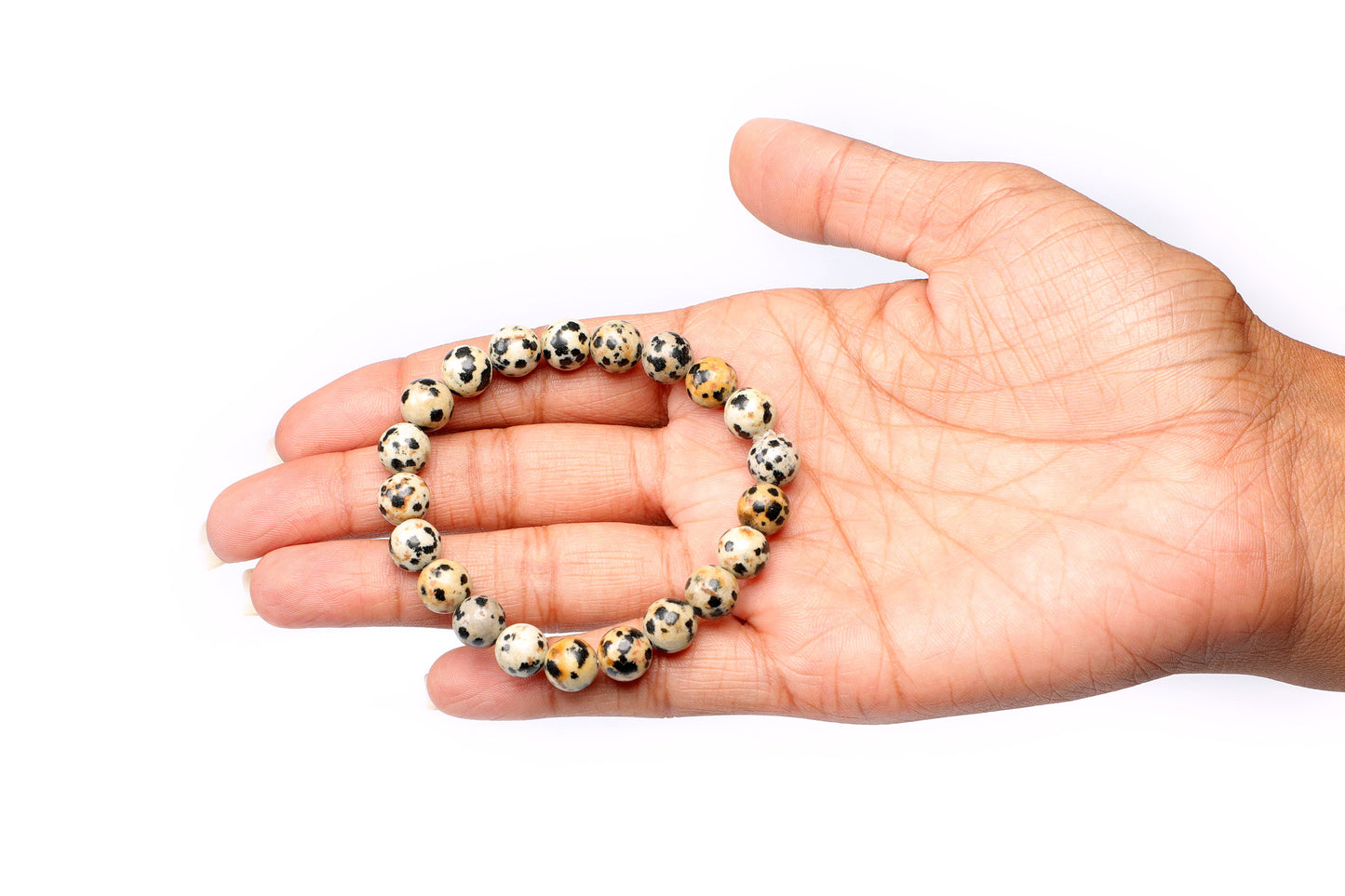 Dalmatian 08mm beads Bracelet