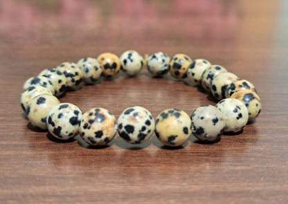 Dalmatian 08mm beads Bracelet