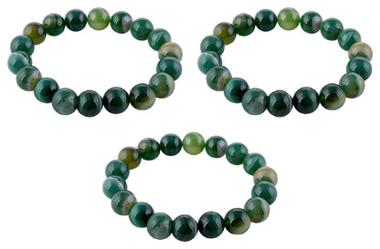 Green Onyx Gemstone 10mm beads Bracelet