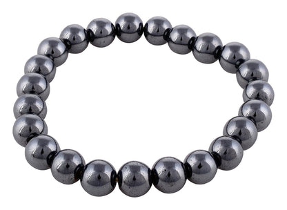 Hematite 08mm beads Healing Gemstone Crystal Bracelet