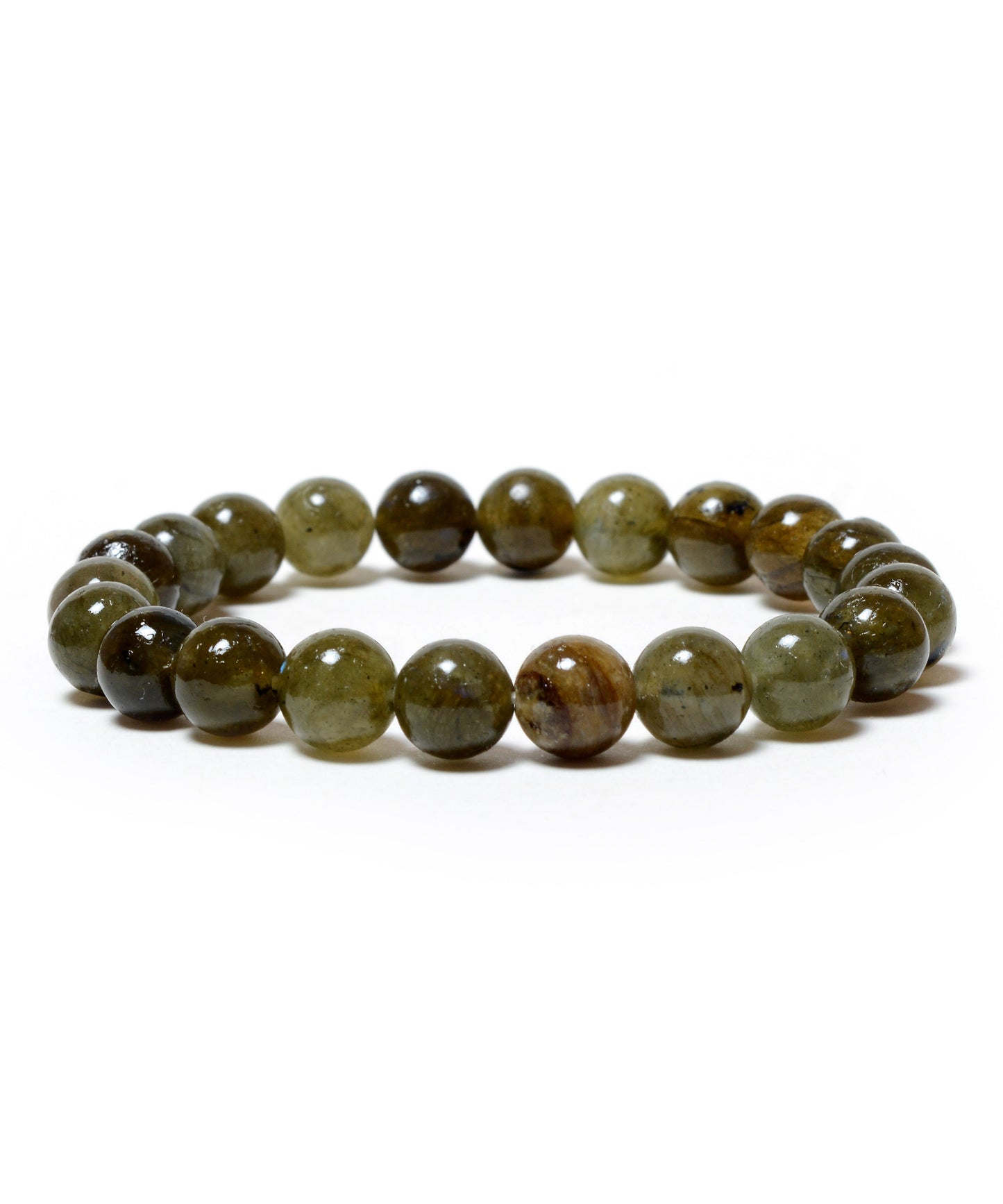 Labradorite 08mm healing stone bracelet