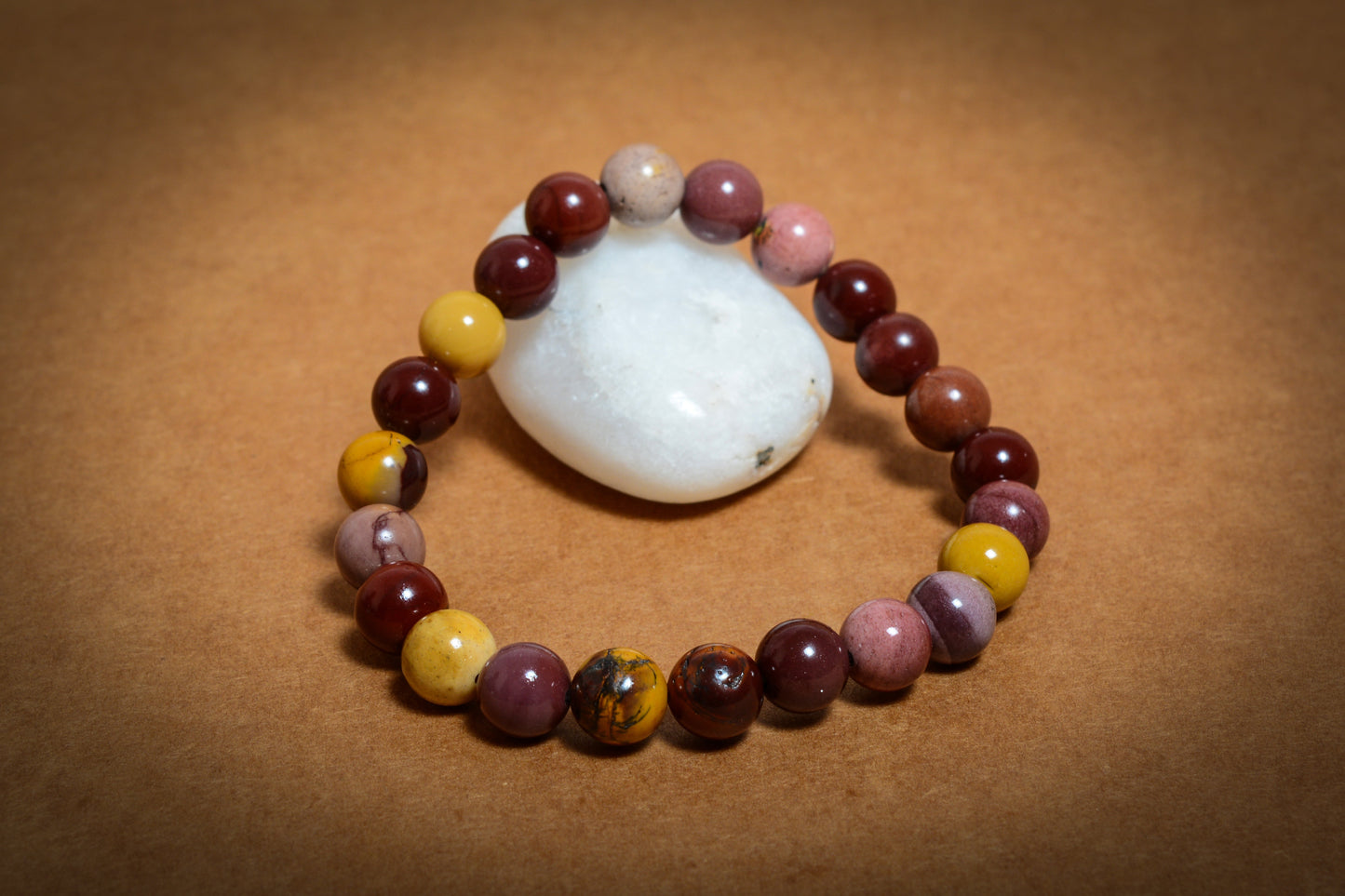 Mookait 8mm Beads Gemstone Bracelet