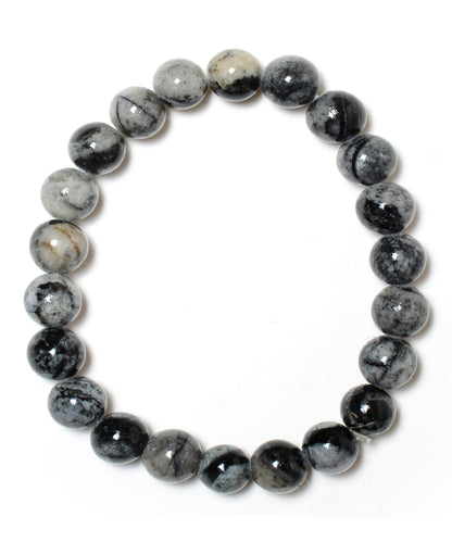 Picasso Jasper 8mm Beads Bracelet