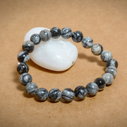 Picasso Jasper 8mm Beads Bracelet