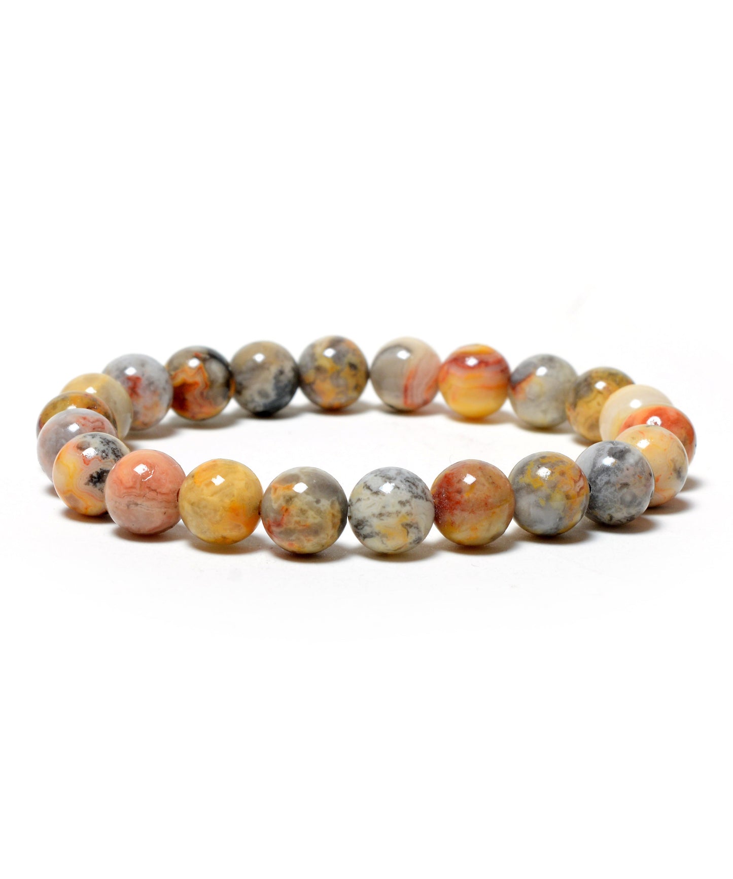 Picture Jasper 8mm beads Healing Gemstone Bracelet