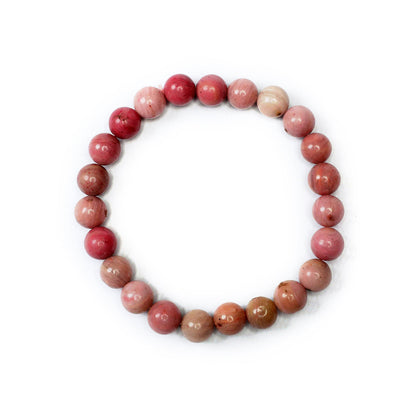 Rhodonite 08mm beads Healing Bracelet