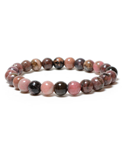 Rhodonite 08mm beads Healing Bracelet