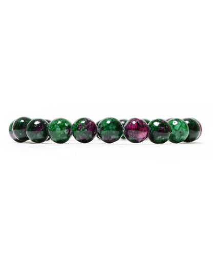 Ruby Zoisite 8mm beads bracelet