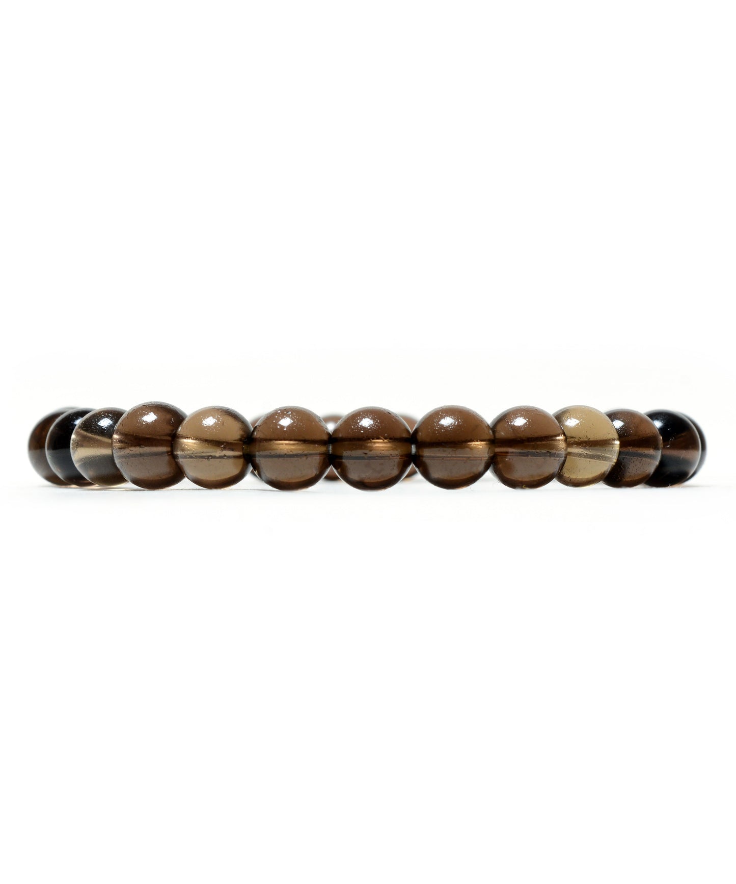 Smokey Quartz Healing Stone 08mm beads Bracelet