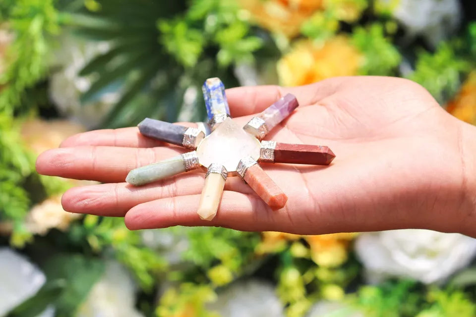 SEVEN CHAKRA Natural Gemstone Energy Generator