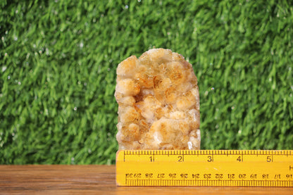 Citrine Geode cathedral crystal cluster - 4.5X2.6X3.3 Inch(2.20Lb)