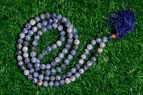 Sodalite Prayer Beads Jaap Mala | 108+1 Beads | 8mm Beads | Spiritual Mala