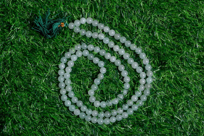 Green Aventurine Yoga Jaap Mala | 108+1 Beads | Spiritual 8mm Beads