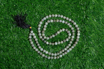 Labradorite Prayer 108 Beads | 8mm Beads | Spiritual Yoga Mala