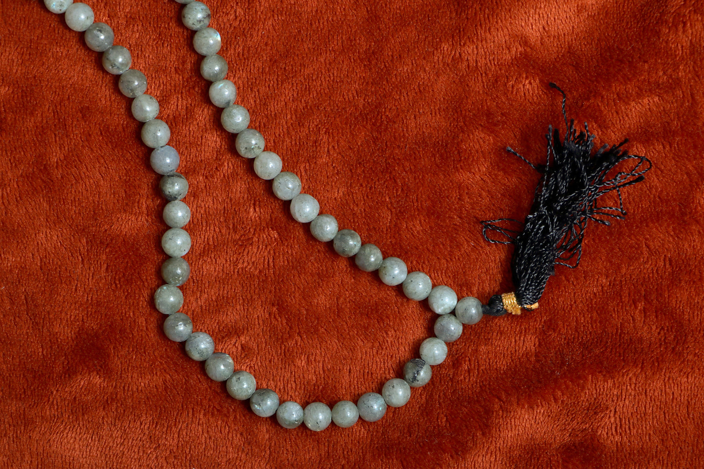 Labradorite Prayer 108 Beads | 8mm Beads | Spiritual Yoga Mala