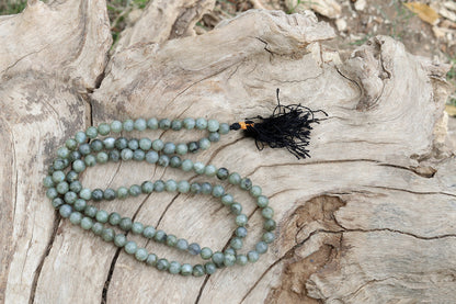 Labradorite Prayer 108 Beads | 8mm Beads | Spiritual Yoga Mala