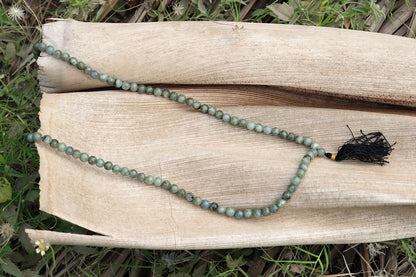 Labradorite Prayer 108 Beads | 8mm Beads | Spiritual Yoga Mala