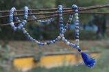 Sodalite Prayer Beads Jaap Mala | 108+1 Beads | 8mm Beads | Spiritual Mala