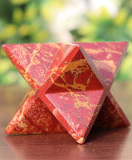 Red Jasper Stone | 70-75mm | Healing Metaphysical Spirit Healing Power Merkaba Star