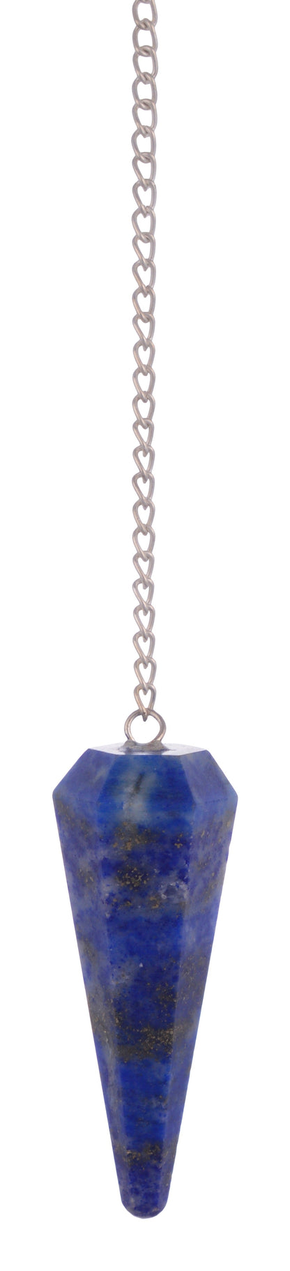 Lapis Lazuli Crystal Stone Pendulum Dowser Crystal Pendulum Reiki Healing Crystal