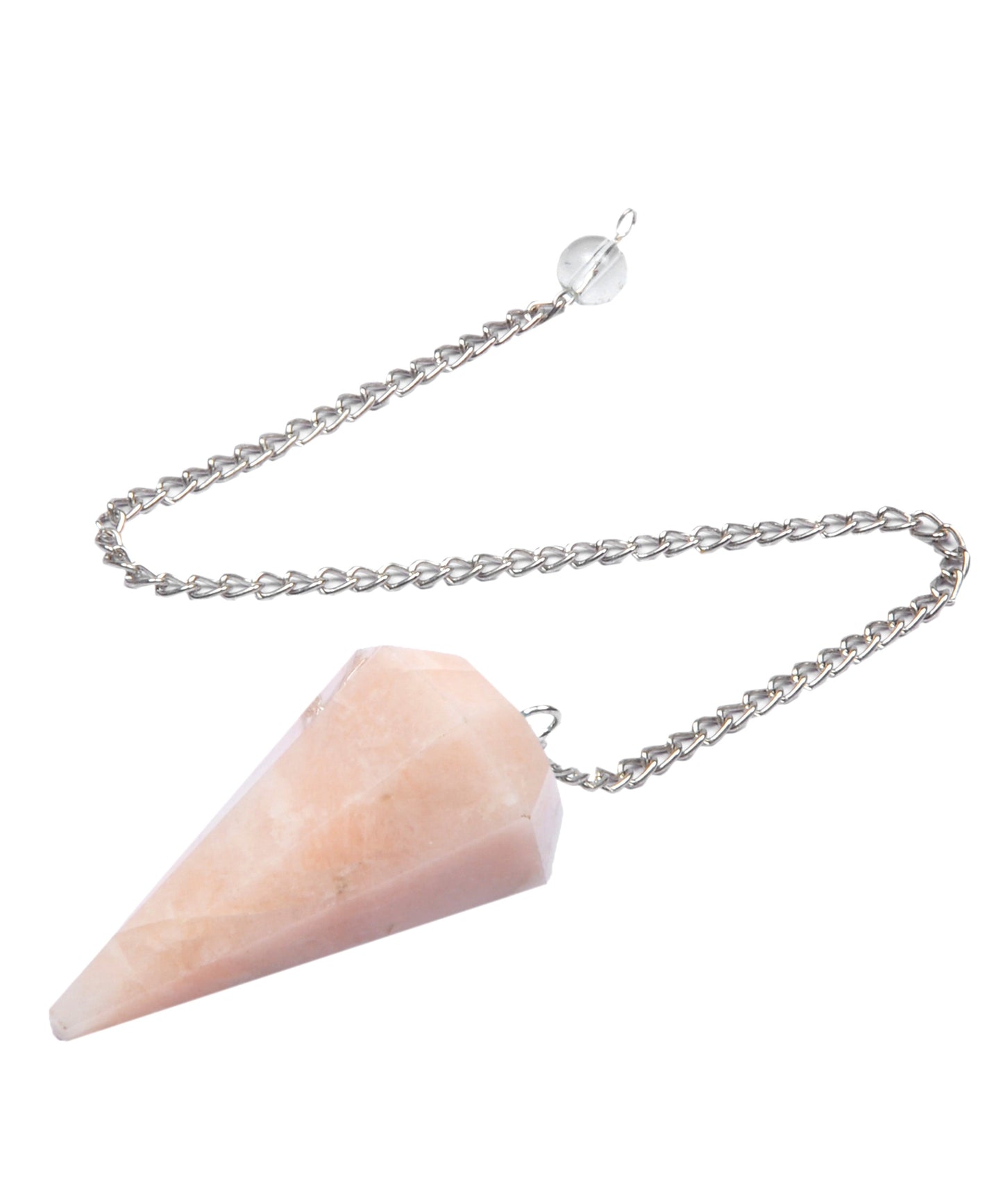 Moonstone Crystal Stone Pendulum Dowser Crystal Pendulum Reiki Healing Crystal