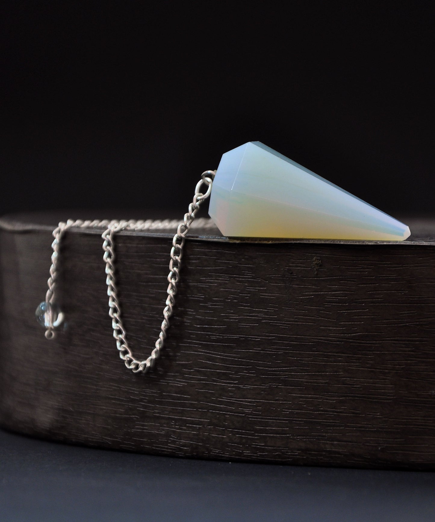 Opalite Crystal Stone Pendulum Dowser Crystal Pendulum Reiki Healing Crystal