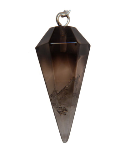 Smokey Crystal Stone Pendulum Dowser Crystal Pendulum Reiki Healing Crystal