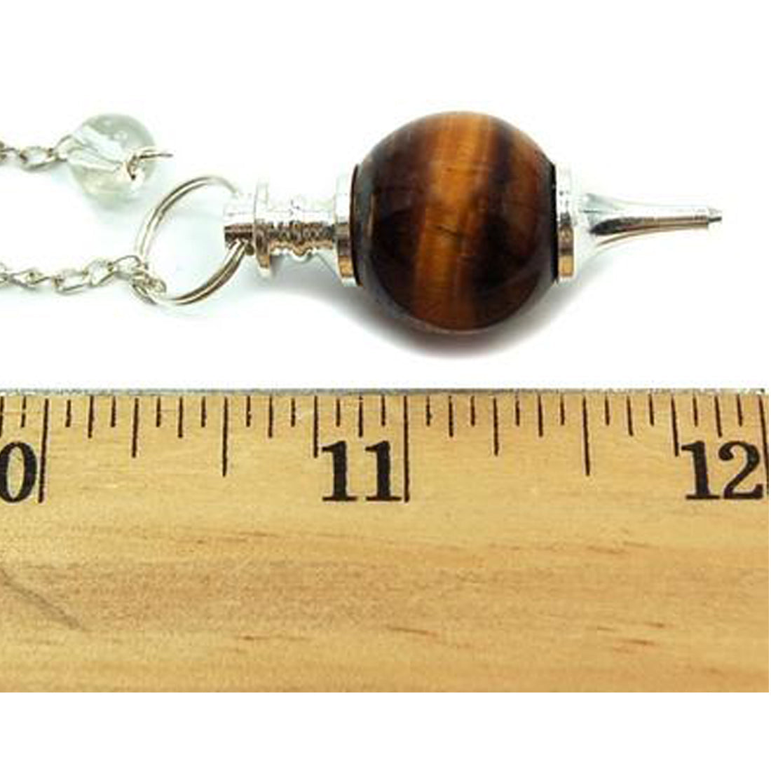 Tiger Eye Pendulum Dowser Crystal Pendulum Reiki Healing Crystal