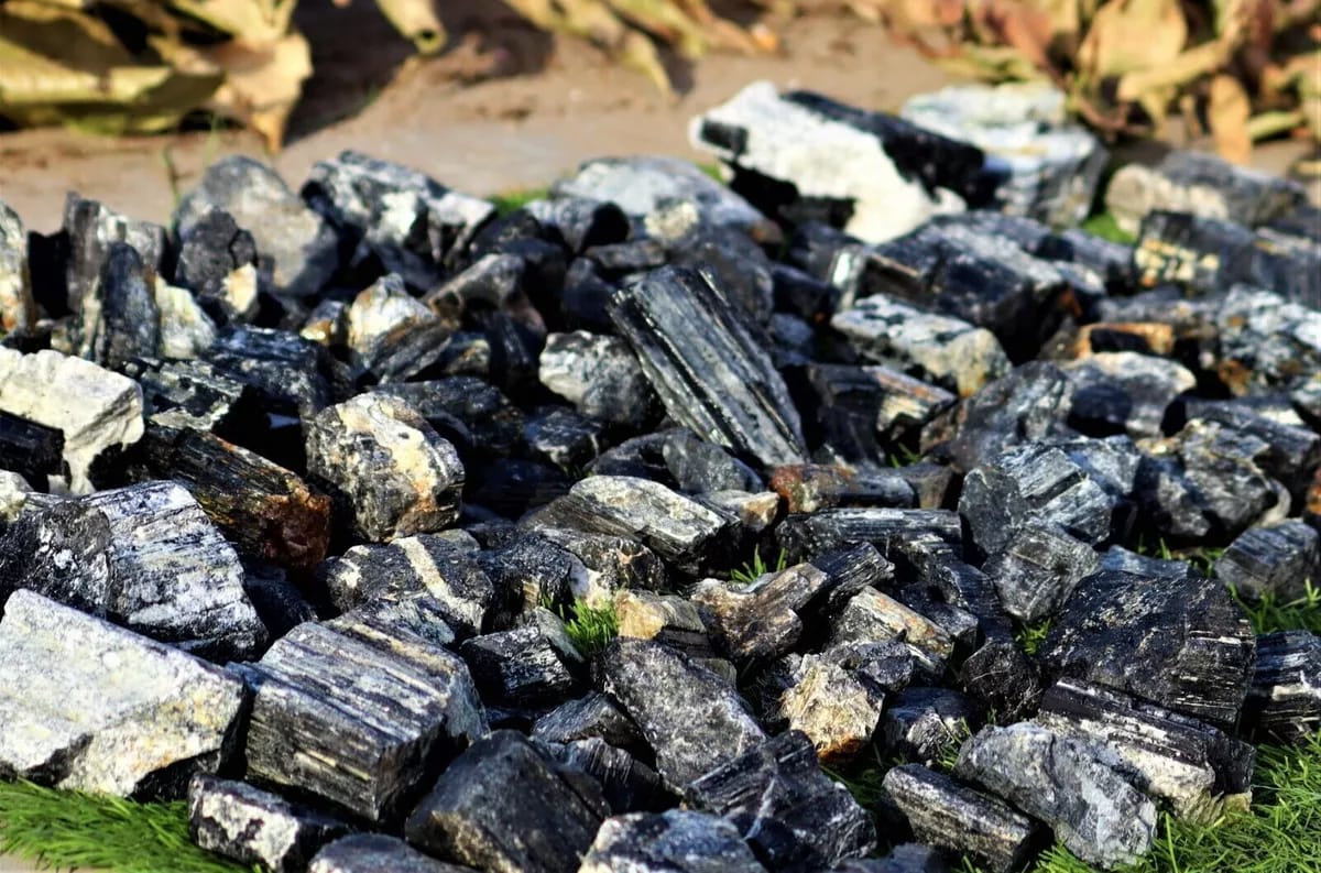 Raw Black Tourmaline Natural Black Tourmaline