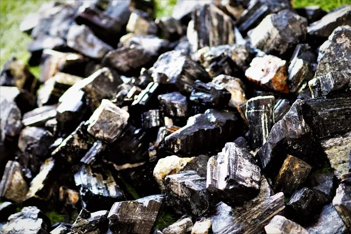 Raw Black Tourmaline Natural Black Tourmaline