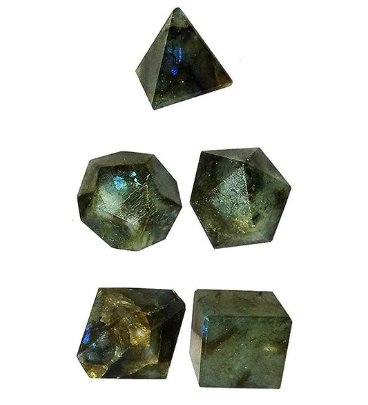 Labradorite Five Geometry Set