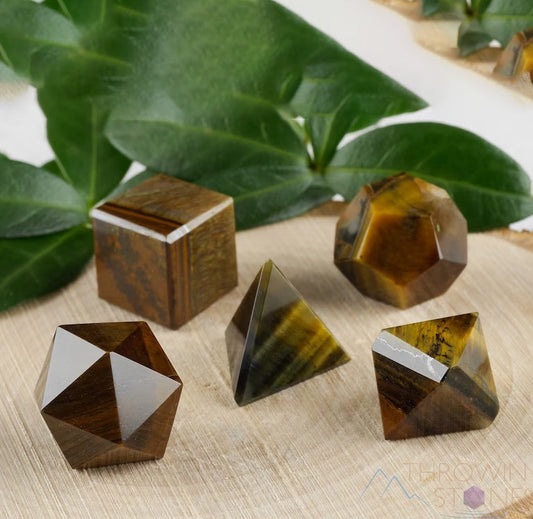 Tiger Eye Five Geometry Set