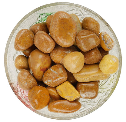 Camel Jasper Tumbled|100GR |5-6Pc| |2.5-3 cm|Healing Tumbled Stones