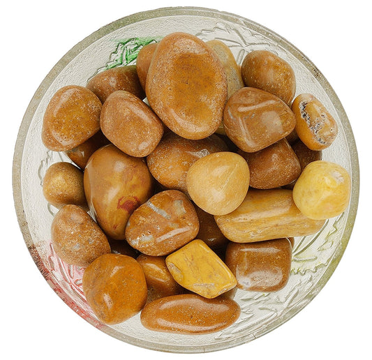 Camel Jasper Tumbled|100GR |5-6Pc| |2.5-3 cm|Healing Tumbled Stones