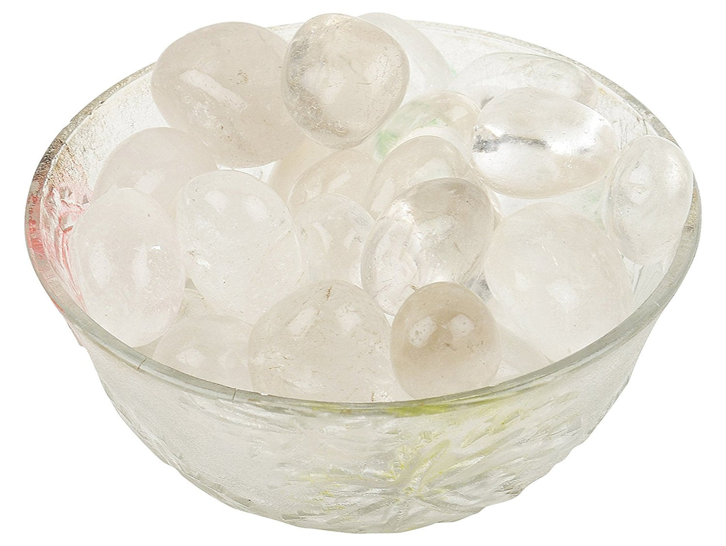 Quartz Crystal Tumbled|100GR |5-6Pc| |2.5-3 cm|Healing Tumbled Stones