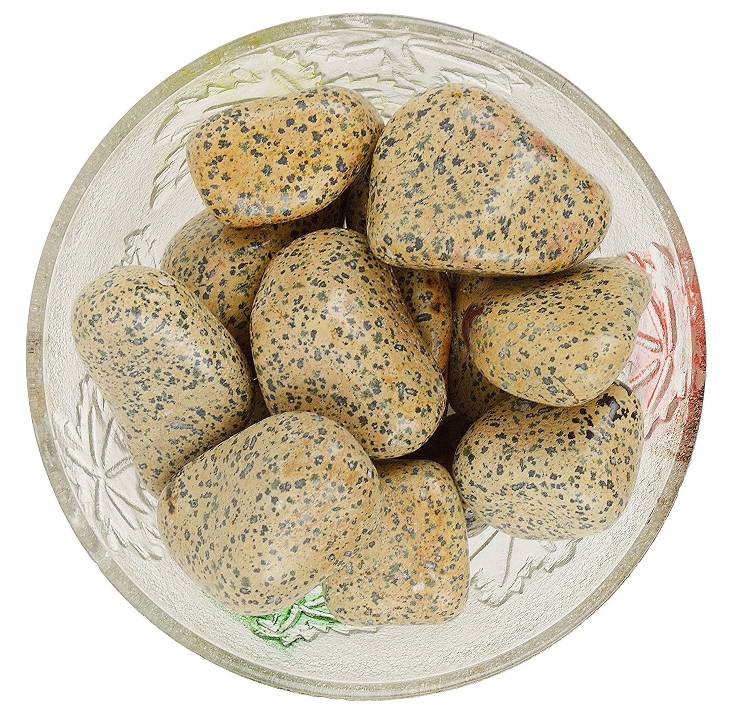 Dalmatian Tumbled|100GR |5-6Pc| |2.5-3 cm|Healing Tumbled Stones