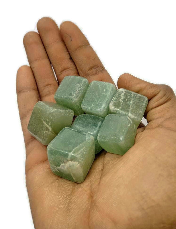 Green Aventurine Tumbled|100GR |5-6Pc| |2.5-3 cm|Healing Tumbled Stones