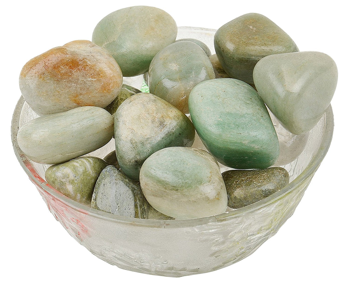 Green Aventurine Tumbled|100GR |5-6Pc| |2.5-3 cm|Healing Tumbled Stones