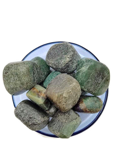 Green Kyanite Tumbled|100GR |5-6Pc| |2.5-3 cm|Healing Tumbled Stones