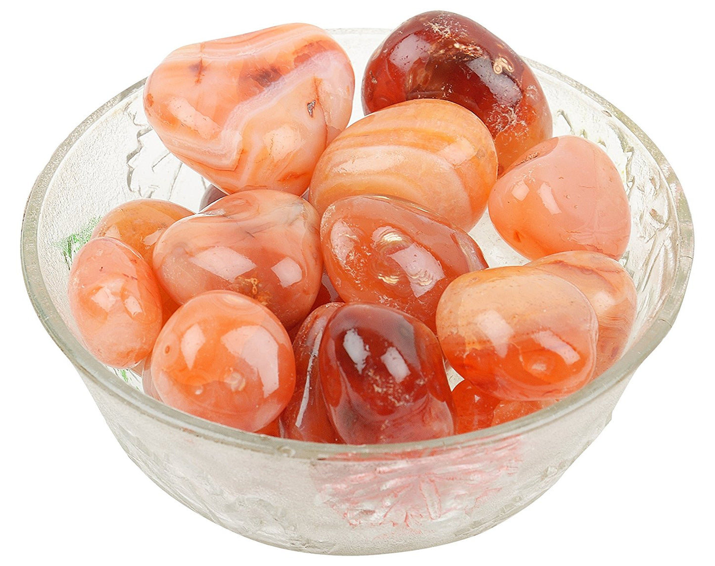 Red Carnelian Tumbled|100GR |5-6Pc| |2.5-3 cm|Healing Tumbled Stones