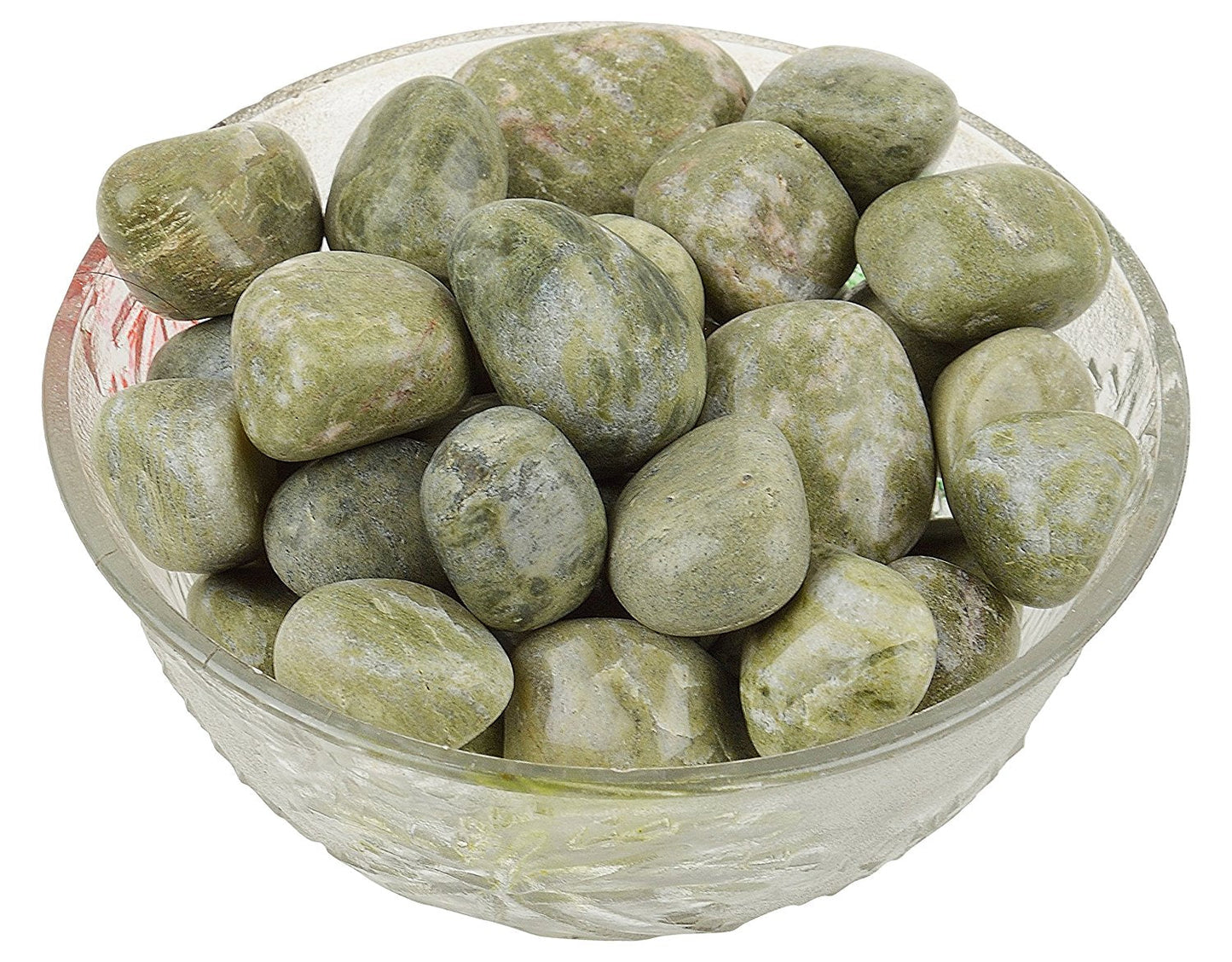 Serpentine Tumbled|100GR |5-6Pc| |2.5-3 cm|Healing Tumbled Stones