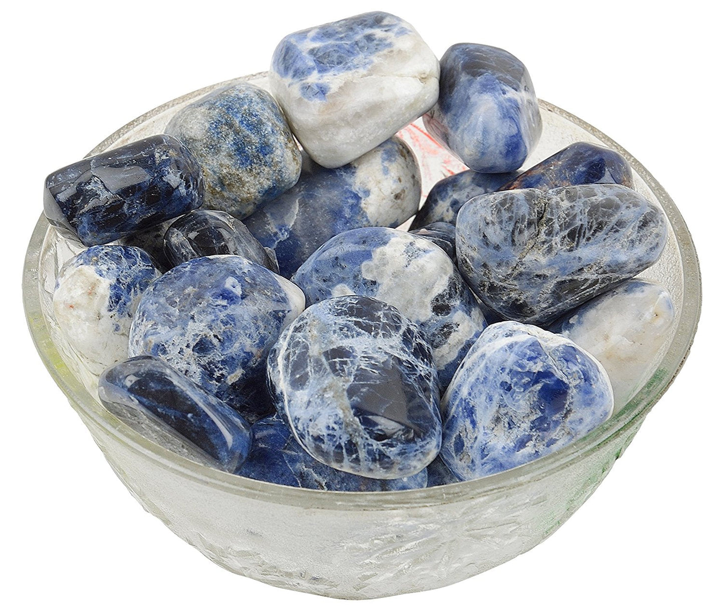 Sodalite Tumbled|100GR |5-6Pc| |2.5-3 cm|Healing Tumbled Stones