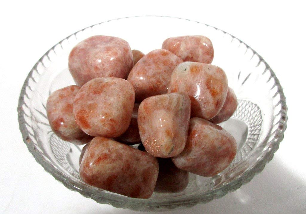 Sunstone Tumbled|100GR |5-6Pc| |2.5-3 cm|Healing Tumbled Stones