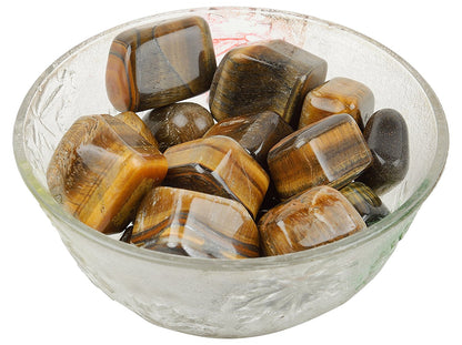 Brown Tiger Eye Tumbled