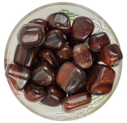 Red African Tiger Tumbled|100GR |5-6Pc| |2.5-3 cm|Healing Tumbled Stones